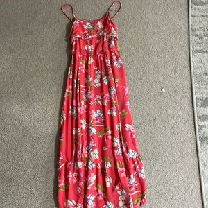 Payton and Parker red/orange floral dress